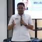 Ketua Bidang Informasi DPP IKAL-Lemhannas masa bakti 2026-2031, DR. Capt. Marcellus Hakeng Jayawibawa, S.SiT., S.H., M.H., M.Mar, saat menghadiri pelantikan pengurus di Gedung Lemhannas, Jakarta.